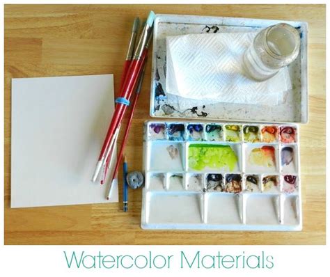 Watercolor Materials Diy Watercolor Watercolor Projects Elementary