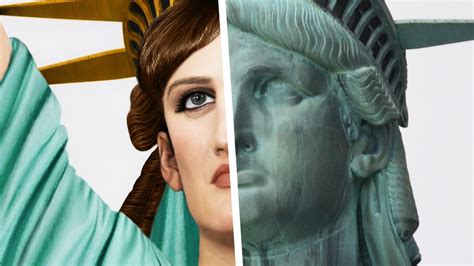 How The Statue Of Liberty Looked In Real Life Youtube