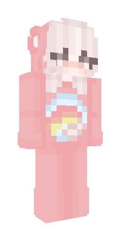 Pink Care Bear Short Hairish Minecraft Skins Cute Minecraft Skins
