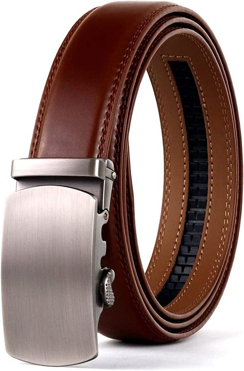 Ywszy Mens Belts Leather Mens Leather Belts Metal Automatic Buckle