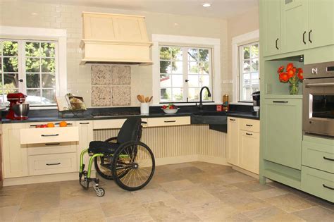 Wheelchair Accessible Kitchen Cabinets Kitchen Set Ideas