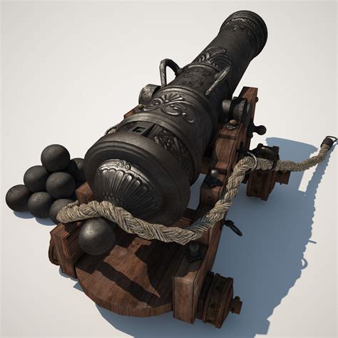 Old Ship Cannon On Behance