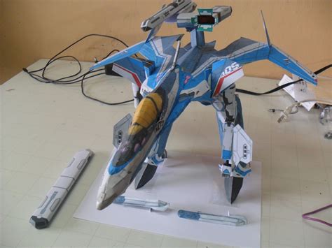 Macrami Collections Vf 31 Macross Delta 3d Modeling And Papercraft