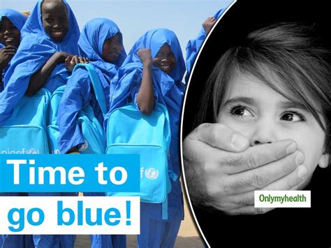 Unicef Launches Go Blue Campaign Against Child Abuse Mp Government