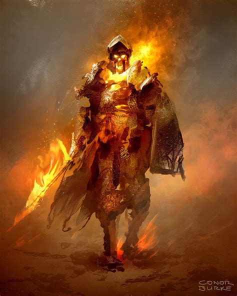 Fire Warriors Conor Burke Fire Warrior Fantasy Art Fantasy Character Design
