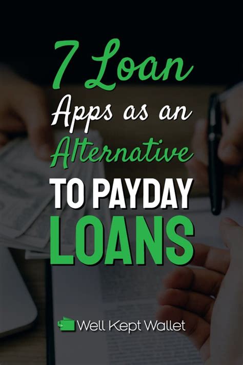 This is also an online bank account with a couple of payday advance features. 7 Loan Apps as an Alternative to Payday Loans | Payday ...