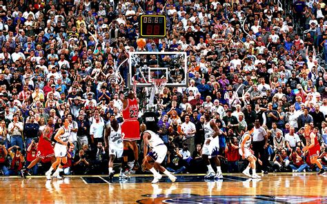No 1 Title 6 Clincher Vs Jazz Michael Jordan 50 Greatest Moments