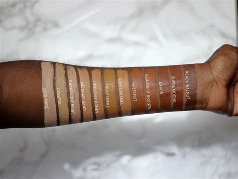 True Color Skin Perfecting Stick Foundation Black Opal — Cocoa Swatches