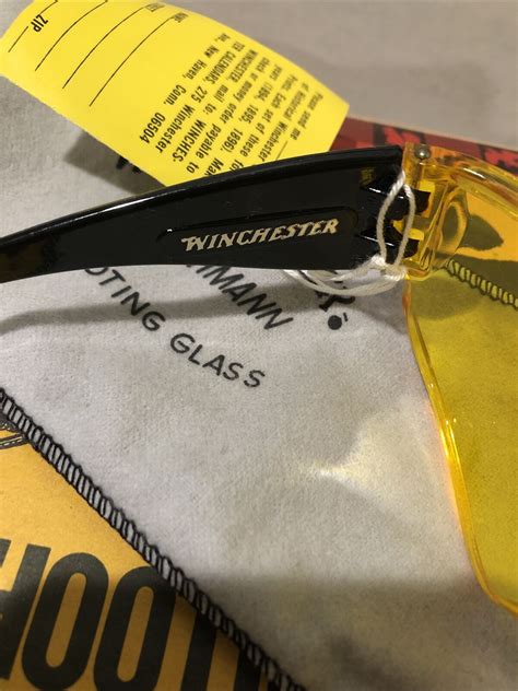 Winchester Shooting Glasses By Bachman 908 Vintage Nos Adult Size