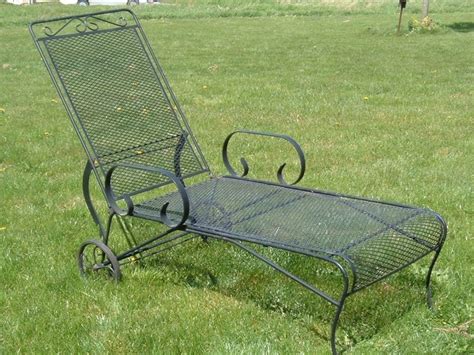 124 items found from ebay international sellers. Image result for vintage wrought iron chaise lounge ...