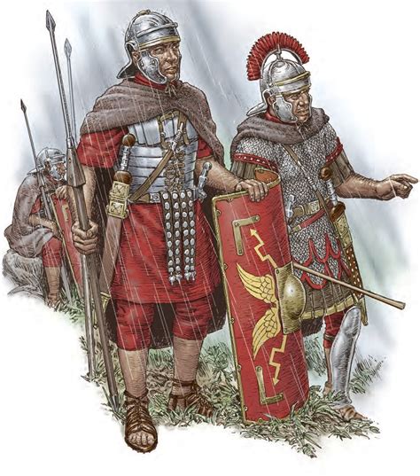 Римские легионер и центурион Начало Ii века нэ Roma Antigua