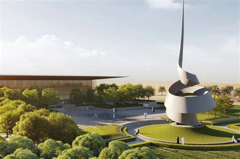 Sharjah Ruler Reveals Foster Partners Designed Cultural Centre