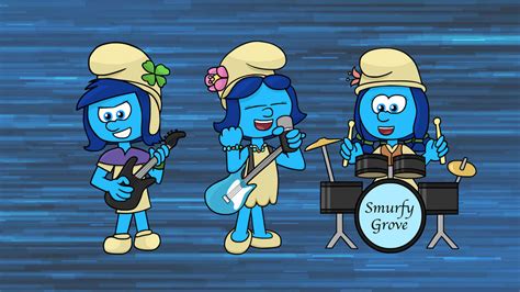 Smurfy Grove Band By Samquakbrony On Deviantart