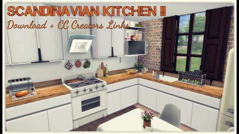 Sims 4 cc kitchen clutter. Sims 4 - Scandinavian Kitchen II (Download + CC Creators Links) - YouTube