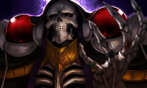 Anime Overlord Ainz Ooal Gown Albedo Overlord Demon Devil