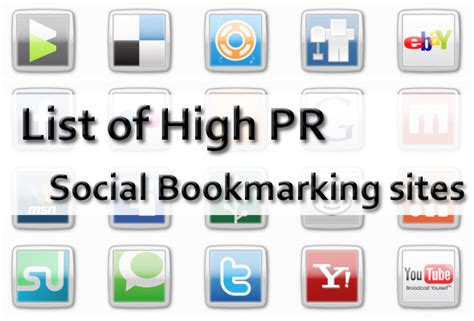 Top High PR DoFollow Social Bookmarking Sites PC Tricks Guru