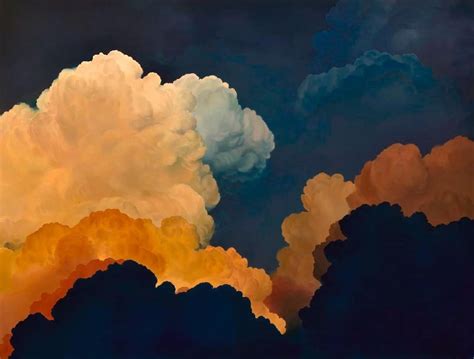 Entrevista Artista Contemporáneo Crea Pinturas De Nubes Esponjosas