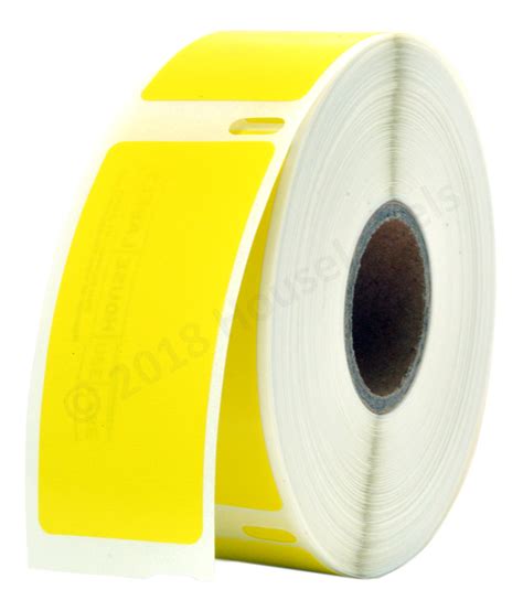 12 Rolls 30336 Yellow Labels Dymo Compatible 1 X 2 18 500 Labels Per
