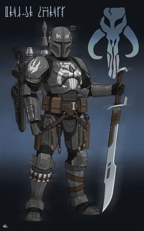 Draigr Thrall Heavy Mandalorian Commission By Thegraffitisoul On Deviantart Star Wars