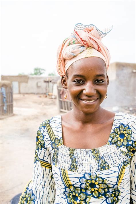 Smiling Mali Woman Imb