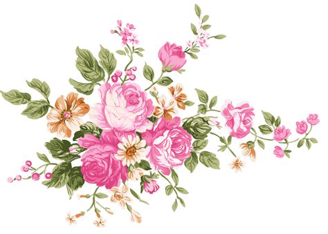 Vintage Bouquet De Fleurs Png Transparents Stickpng Sexiz Pix