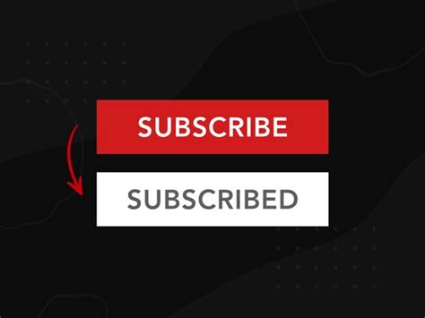 Youtube Subscribe Overlay Animated Social Media Button Etsy