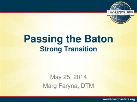 Ppt Passing The Baton Strong Transition Powerpoint Presentation Free