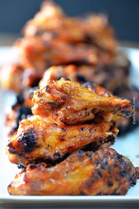 Clean the cooking grates well by brushing them and start grilling the chicken. Smoked Chicken Wings Recipe - Add a Pinch