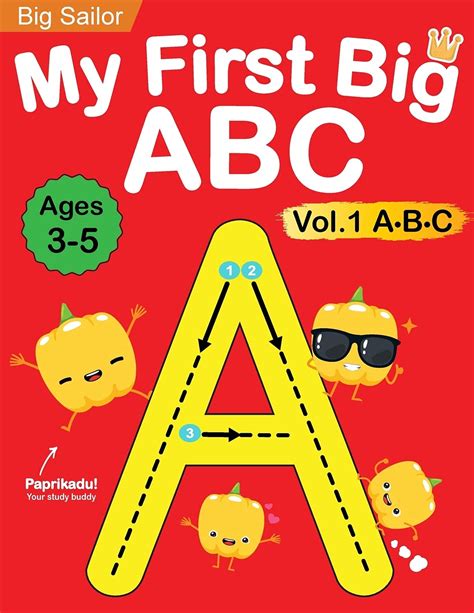Buy My First Big Abc Book Vol1 Preschool Homeschool Educational