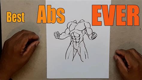 Best And Easiest Ab Drawing Tutorial Ever Youtube