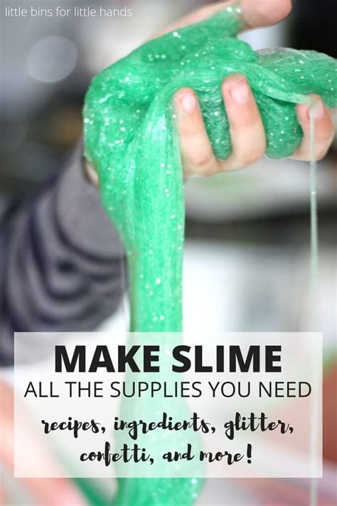 Make Slime With All The Right Supplies To Get Started