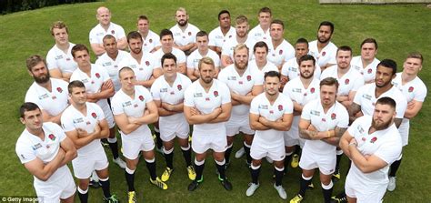 Southgate frustrated by shot shy england. England stars line up for team photo ahead of Rugby World ...