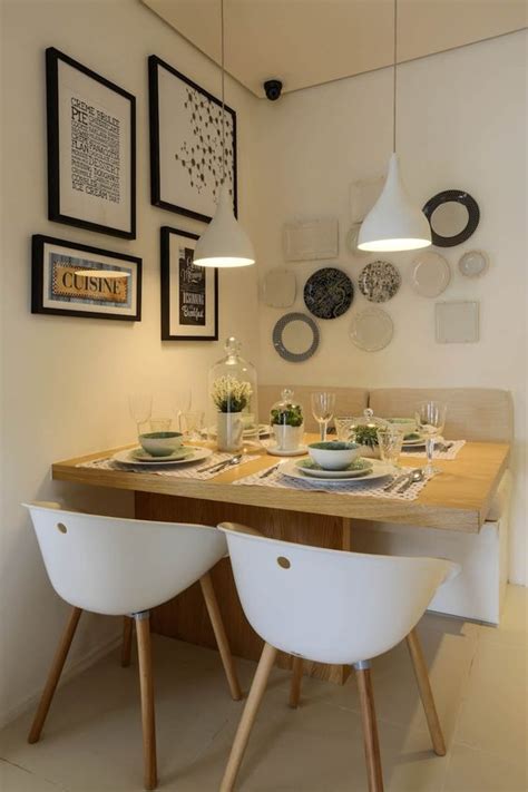 Decoração 15 Salas De Jantar Pequenas Com Mesas Encostadas Jeito De