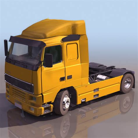 Volvo Fh16 Heavy Truck 3d Model 3ds Files Free Download Modeling