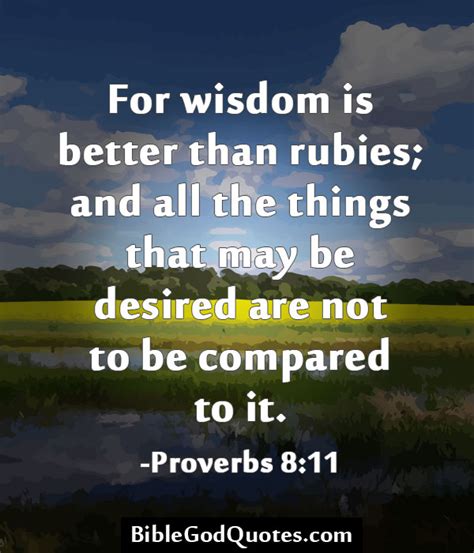 Wisdom From The Bible Quotes Quotesgram