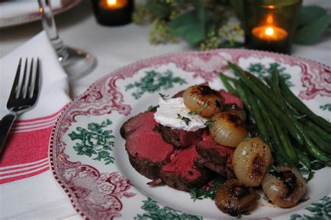 The table is laid out and massive planning goes into. Beef Tenderloin With Braised Onions For Your Holiday Dinner | An Appealing Plan