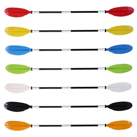 Aluminium Alloy Paddle Double Blade Kayak Raft Oar 222cm For Inflatable