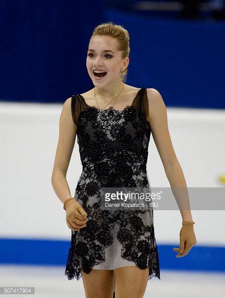Elena Radionova Of Russia Performs During The Ladies Free Skating