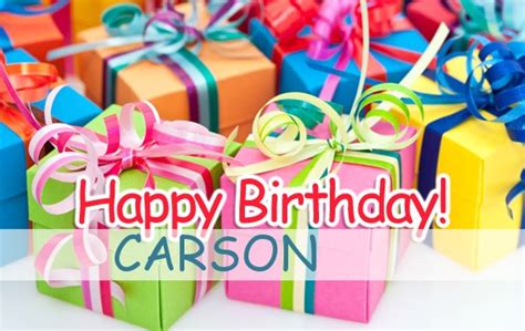 Pictures Happy Birthday Carson