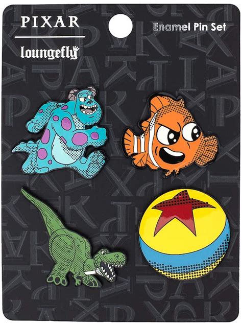 Two Pixar Pin Sets From Loungefly Release At Amazon Disney Pins Blog