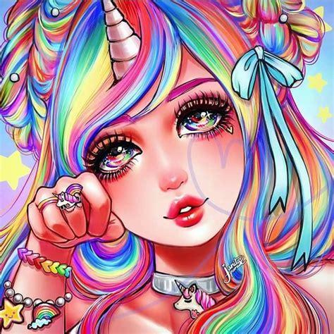 Talent 🦄☄💖 Janitaartist Girls Cartoon Art Girly Art Digital Art Girl