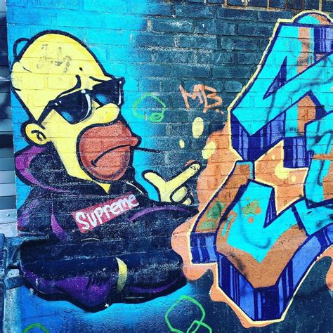 Supreme Cartoon Graffiti Wallpapers Top Free Supreme