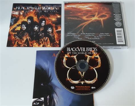 Black Veil Brides Set The World On Fire Cd Photo Metal Kingdom