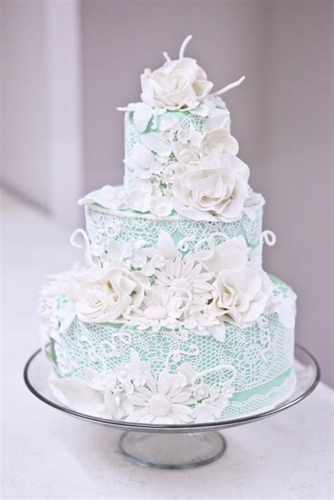 Tiffany Blue Wedding Cake Tiffany Blue 2057645 Weddbook