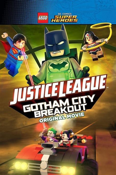 Lego Dc Comics Superheroes Justice League Gotham City Breakout Dvd