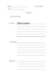 english teaching worksheets rooms   house