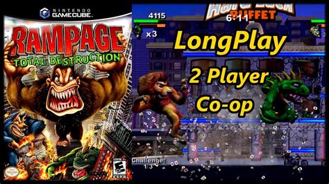 Rampage Total Destruction Longplay Co Op 2 Players Full Game