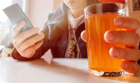 Break During The Working Day Healthy Eating Stock Image Image Of Drinking Break 90161345