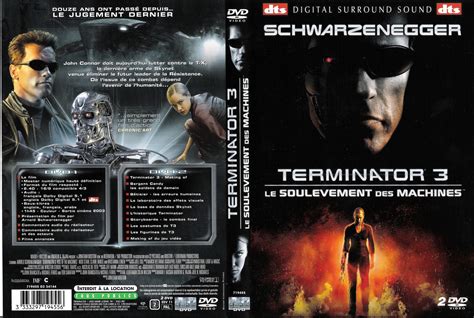 Jaquette Dvd De Terminator 3 V2 Cinéma Passion