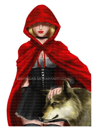 Little Red Riding Hood Wolf Cappuccetto Rosso Lupo Paola Png